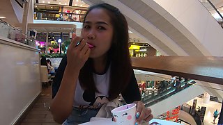 Thai Stranger's Sensual Massage Ends in Interracial Handjoy