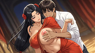 Big boobs stepmom and Step son