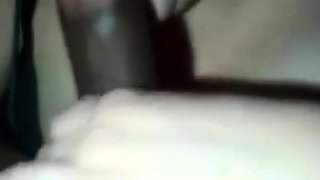 Black Guy Enjoys Deep Blowjob From His White GF