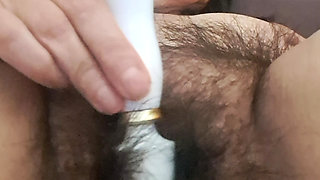 stepMom in front of the camera touching her clitoris until she feels orgasm