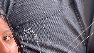 Messy Solo Milking Session: Milk Dripping Down My Body