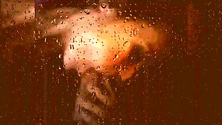 Mature Wife Enjoying Rainy Day (oldie Style)