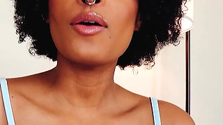 Bratty Black Step-sister Addis Fouche Wants Your Cock
