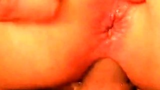 Gaping Anal Sex for a Sexy European MILF in Lingerie