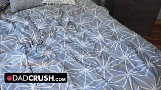 Dadcrush - pretty butted busty lady takes huge internal cumshot deep inside her saucy cunny from stepdaddy