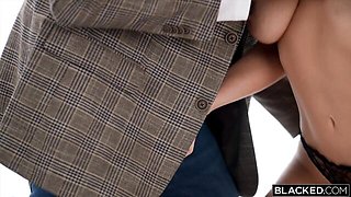 Isiah Maxwell and Violet Myers's big butt action by Blacked.Com