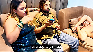 Indian Desi Mallu Aunty Hot Masala Sex Threesome Video