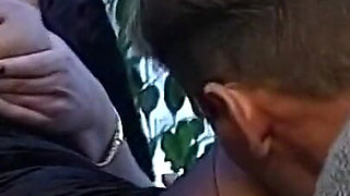 Seductive Brunette MILFs Share Stud in Wild Action