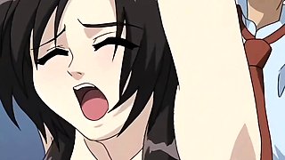 Busty anime teens bound for hard fuck