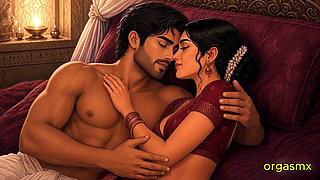 Desi Bride Wedding Night Intimate Romance - Ai Created Video