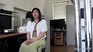 Sexy brunette masturbates and fingers solo