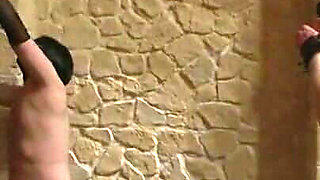 Tied to the bed and dominated