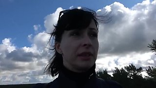 Wanilianna Outdoor Sex on Sandy Dune - Mature Public Fuck & Pissing in Forest