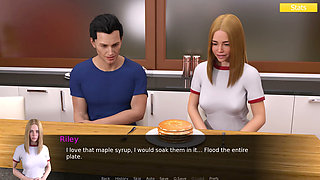 Erotica 13 - Ren and Riley's First Kiss and Competition with Heather
