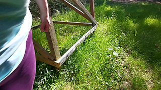 Lift Your Arms so I Can Better Beat Your Tits