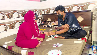 Step Sister Tied Rakhi on Raksha Bandhan - Step Brother Gave Hardcore Full Night Surprise Sex