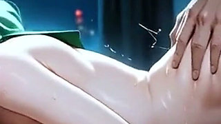 Hentai Girl Pussy Destroyed & Filled with Thick Cum - Creampie