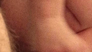 Handjob for Hubby & His Dick Between My Tits Pt.1