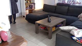 My cuckold stepbrother! I see my step sister getting her big ass fucked by a man!