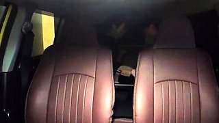 Subtitled tan Japanese amateur double handjob blowjob