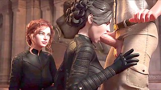 Bikini, undergarments, pedal pumping