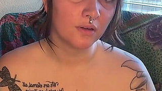 Chubby Smoker Masturbating