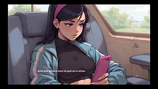 My New Girlfriend [ Taboo Hentai Game ] Ep.34 My GF Do a Sexy Secretary Role Play Photoshoot with a Stranger!