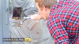 Deviant peeper danny is eventually allowed to drill Ruby Sims' Tight Pussy - brazzers