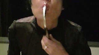 Orgasm and Squirt at Night