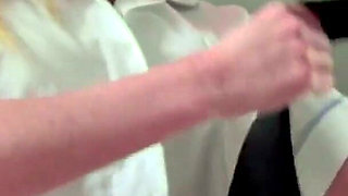 Nurse Holly Kiss Milks Your Cock to a Creampie