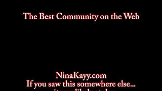 Busty Bubble Butt Nina Kayy Plays with Carmen Valentina