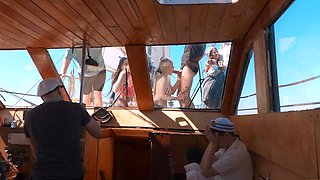 Busty Russian Wife Gets Creampied While Hubby Watches