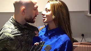 Stunning Plumber Bitch Works Off the Crew With Her Flawless Teen Body - Rough Treatment!