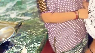 Wife’s Friend Hardcore Sex in Kitchen Non-stop Nude Passion Hindi Video