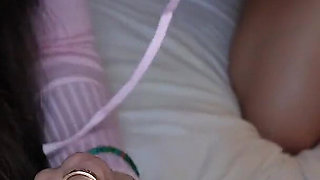 Sexy Girlfriend Aubry Babcock Wants to Warm up on Your Cock