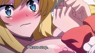 Blonde maid serves creamy morning ride in vintage uniform