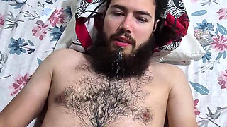 Milk From My Boobs on the Beard of My Neighbor
