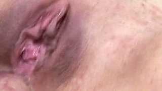 Mature Blonde MILF Rides BBC and Takes Thick Load