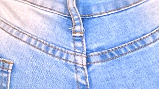 Redhead Jeans Lap Farts POV - Rubbing on Your Dick