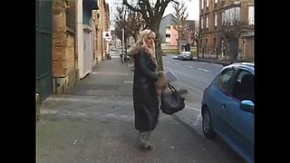 Carla Nova: Bound in Leather Slut Sucks Huge Cock