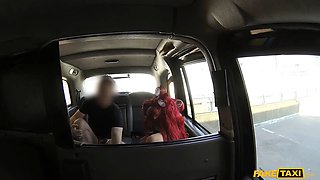 Those Big Boobs gave me a great tittie jerk so i cum in her face - faux cab