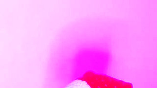 Giant Dildo Destroying Her Virgin Pussy