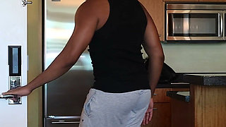 Big Booty Neighbor Bouncing on Cock