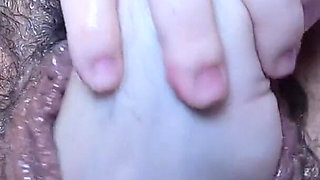 Creamy Fisting with Big Tit MILF