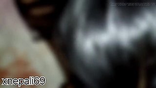 Nepali Homemade Sex with Boyfriend - Doggy Style & 69 Teen Fuck