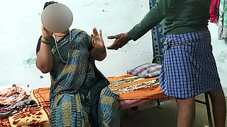 I Dominated My Stepmother While She Was Drinking Coffee and Had Sex.