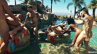 James Angel's Wild Orgy Passion Explodes in Sultry Party Heat