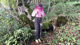 I Met Pervert Submissive Girl Outdoor and Punished Her Pussy