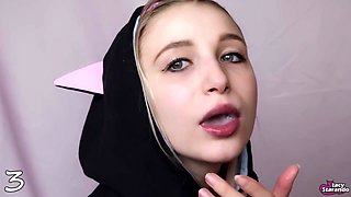 Cum In Mouth & Swallow Compilation - They Filled My Mouth & I Swallowed Almost Every Load! With Stacy Starando And My Slut Stepsister