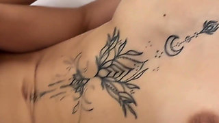 Hot Doggystyle with a Cumshot on a Cute Face - Bella Hex